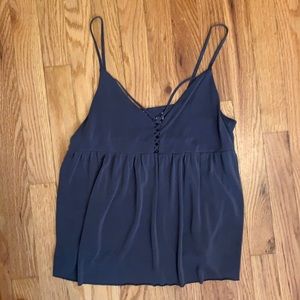 Suede Tank Top